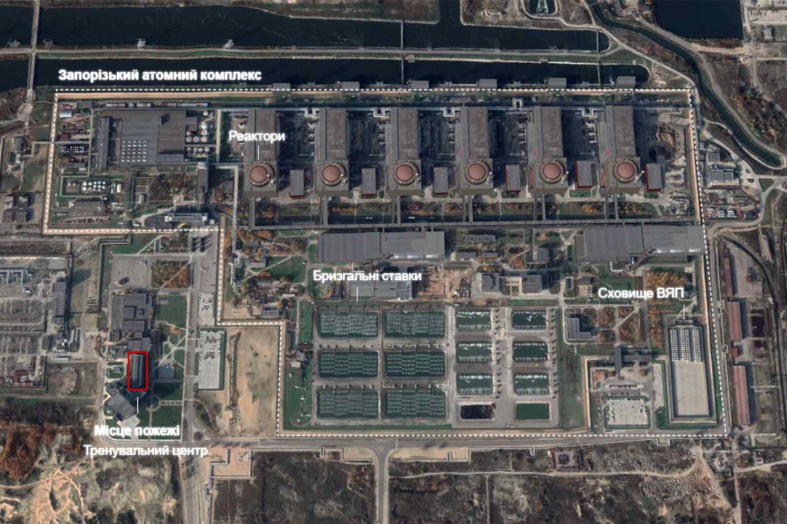 Супутниковий знімок Maxar через Google Earth